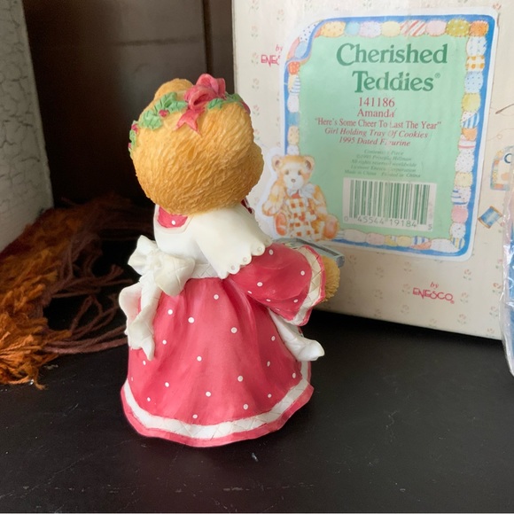 Cherished Teddies Amanda “Here’s Some Cheer To Last The Year” - Picture 4 of 4